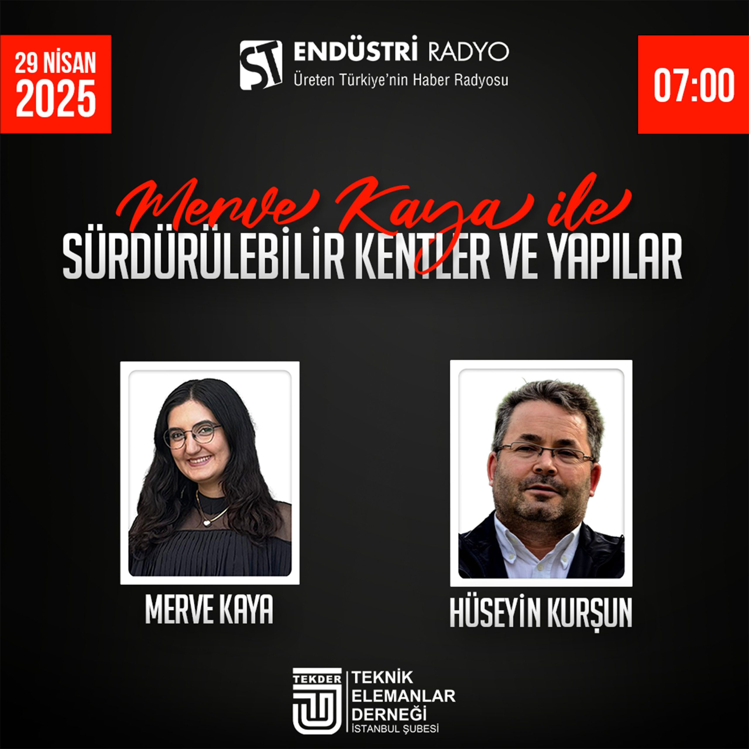 Hüseyin Kurşun, Sürdürülebilir Kentler ve Yapılar Konusunu Endüstri Radyo’da Anlatıyor