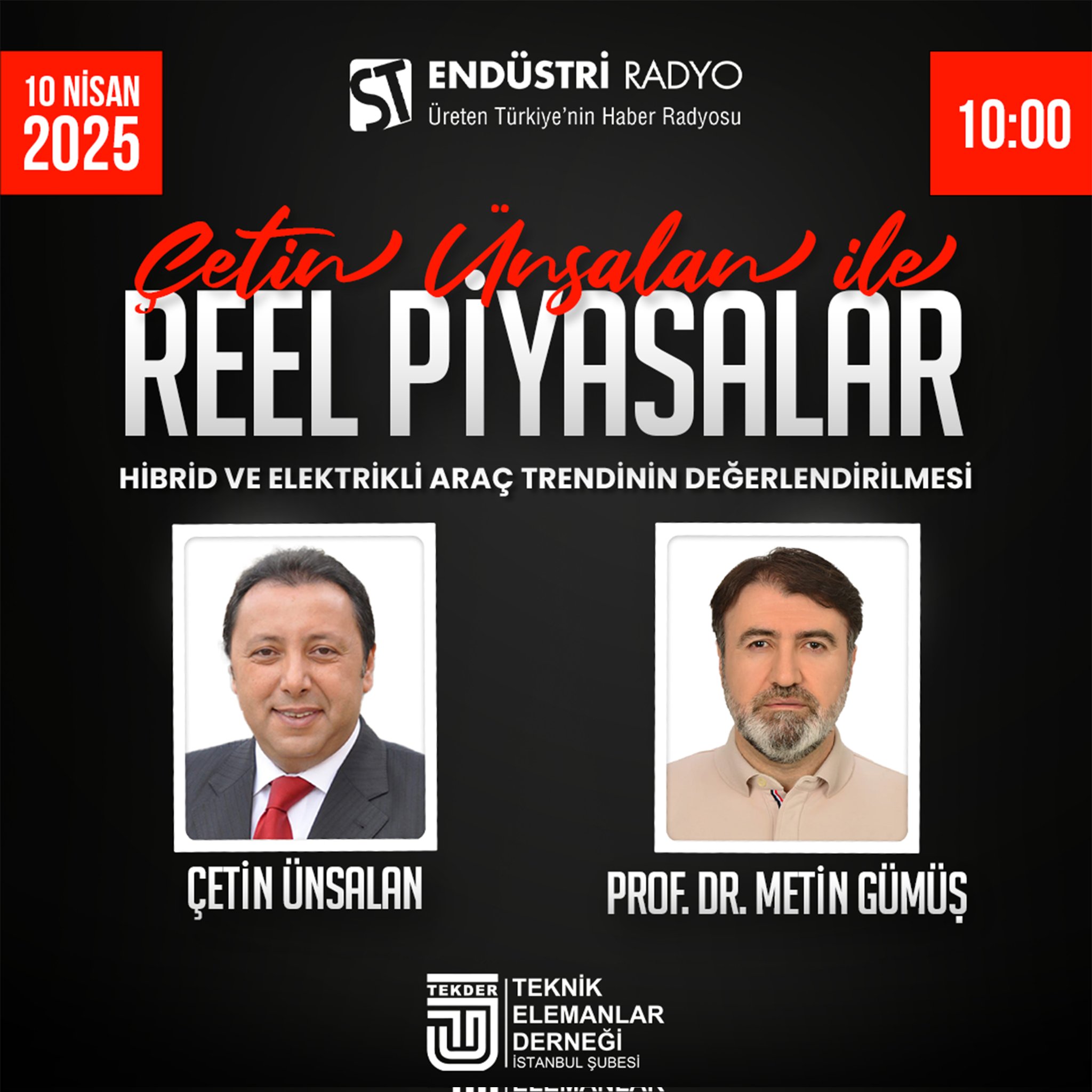 Metin Gümüş, Elektrikli Araç Trendini Endüstri Radyo’da Değerlendiriyor