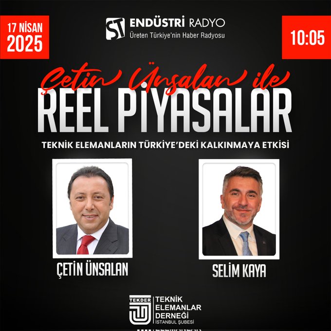 Selim Kaya, Teknik Elemanların Kalkınmadaki Rolünü Endüstri Radyo’da Anlatıyor