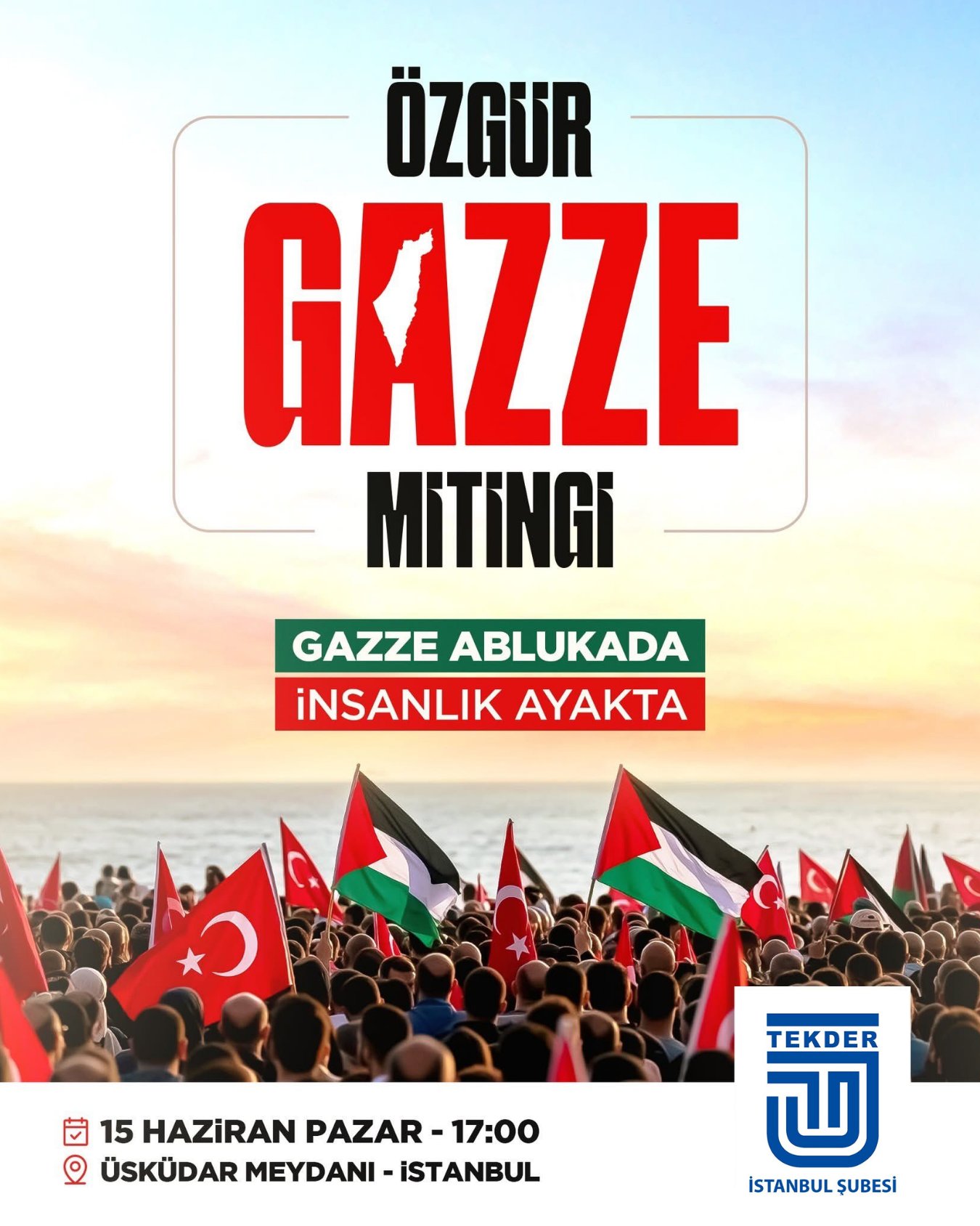 Özgür Gazze Mitingi
