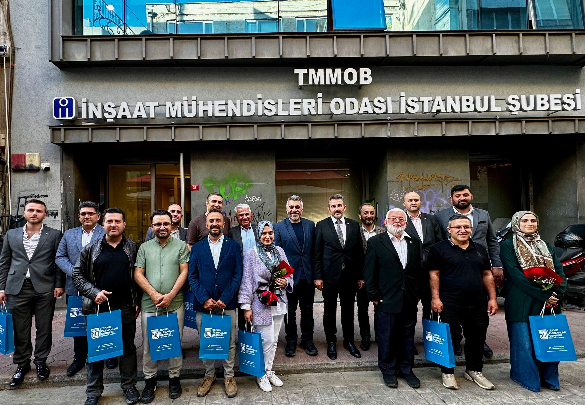 TMMOB İnşaat Mühendisleri Odası İstanbul Şubesi’ne Ziyaret